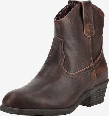 Blowfish Malibu Cowboy Boots in Brown: front