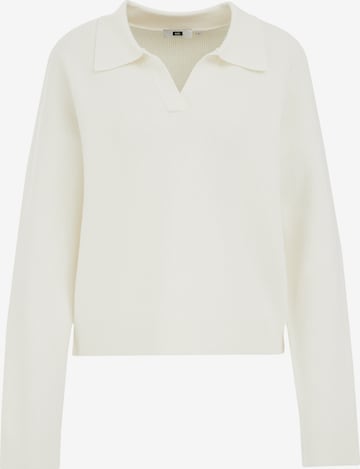 balta WE Fashion Megztinis: priekis