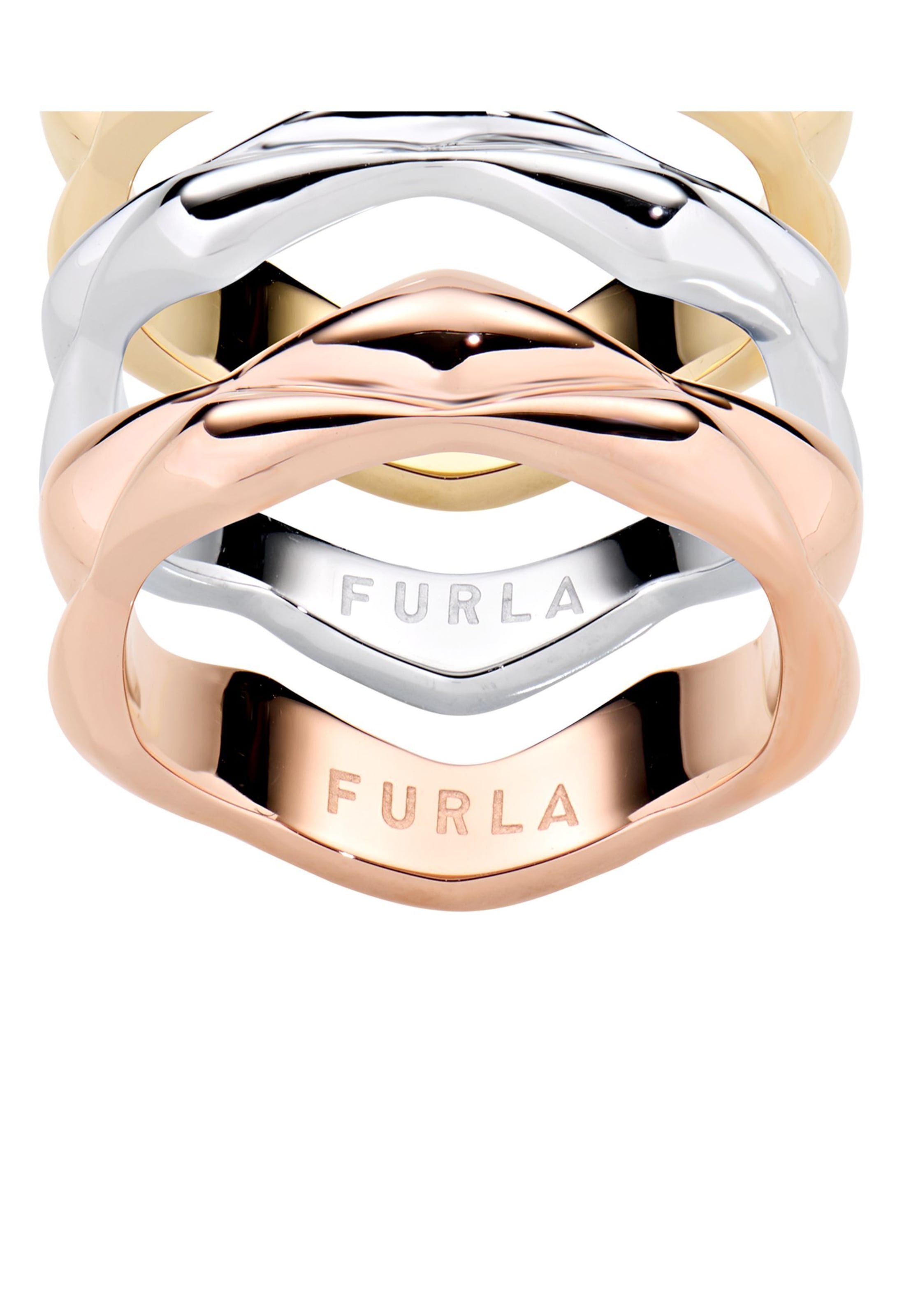 Furla Jewellery Ring Set 'MIONIDO in Silber