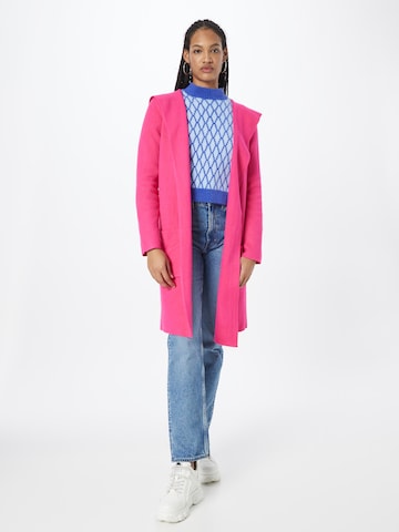 Zwillingsherz Knit cardigan 'Janina' in Pink: front