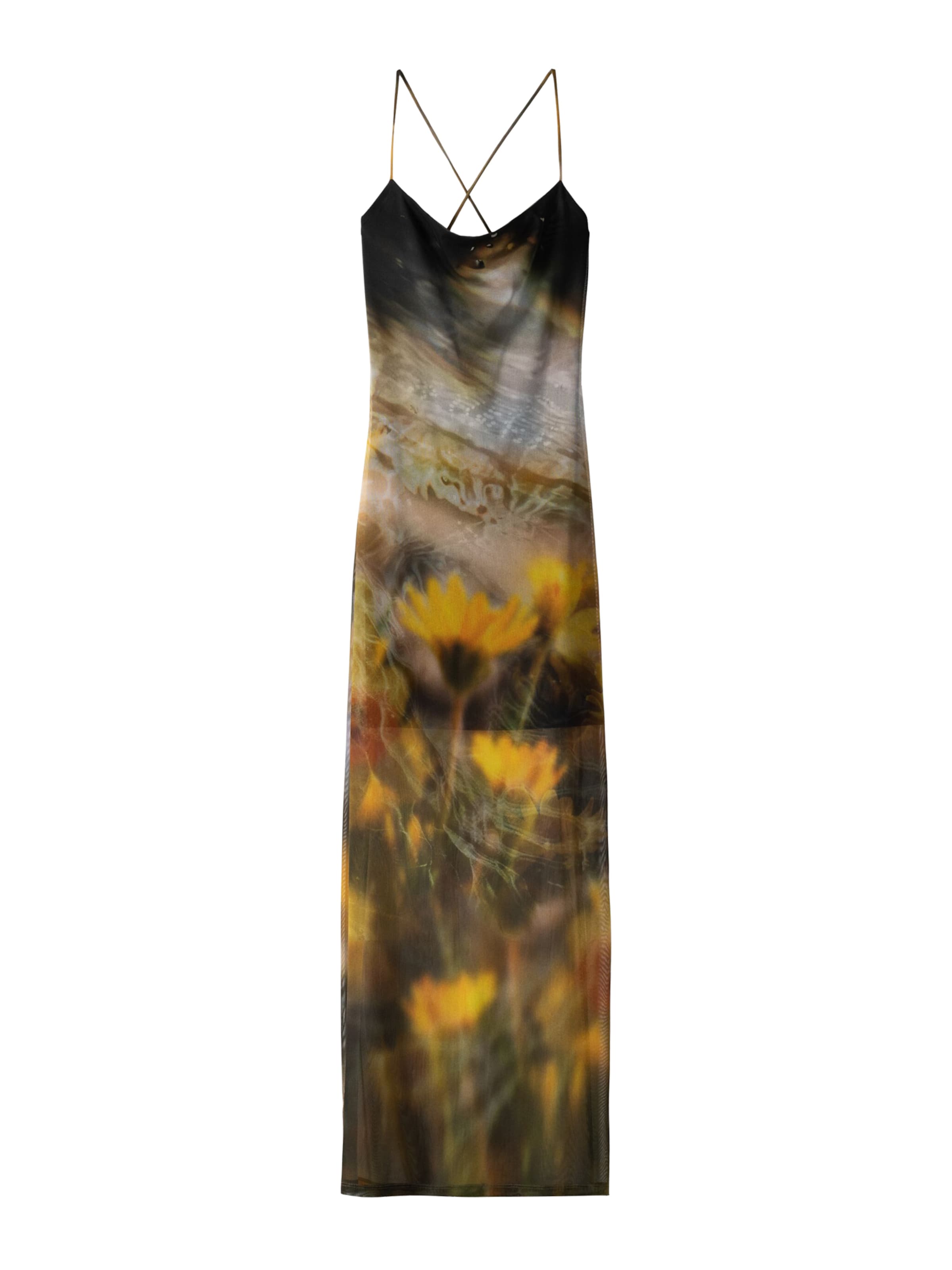 Bershka Nyári ruhák - sárga: elől