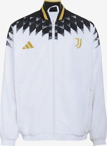balta ADIDAS PERFORMANCE Sportinė striukė 'Juventus Turin Stadium': priekis
