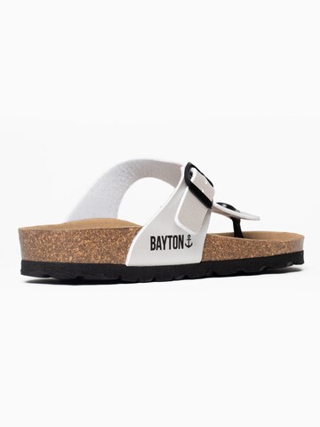 Bayton Teenslipper 'Mercure' in Wit