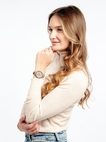 Orologio analogico 'Cindy' di Suri Frey in beige: frontale
