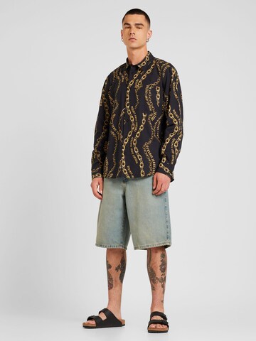 Pegador Regular Shorts 'ALCOA' in Blau
