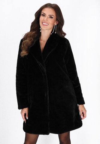 Manteau d’hiver 'Fashion Look' faina en noir : devant
