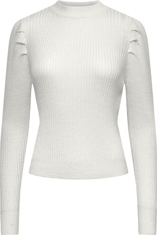 Pieces Petite Pullover 'Nika' in Weiß