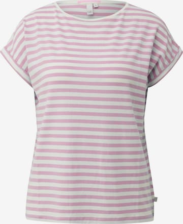 QS Shirt in Roze: voorkant