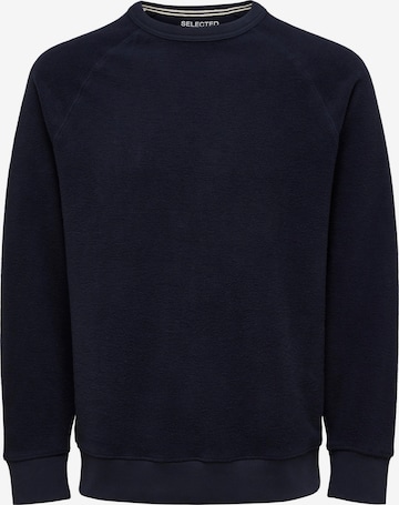 SELECTED HOMME - Sweatshirt 'Karl' em azul: frente