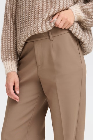 Loosefit Pantalon 'PZBindy' PULZ Jeans en marron