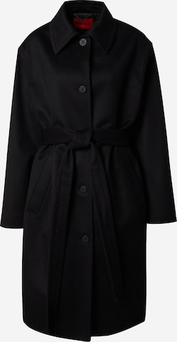 Manteau mi-saison 'Mercado' HUGO en noir : devant