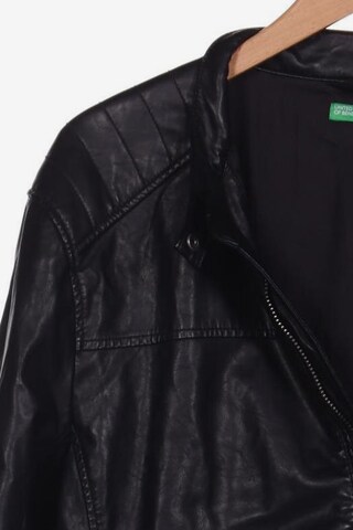 UNITED COLORS OF BENETTON Jacket & Coat in XXL in Black