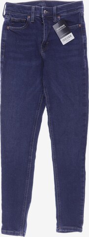 TOPSHOP Jeans in 26 in Blue: front