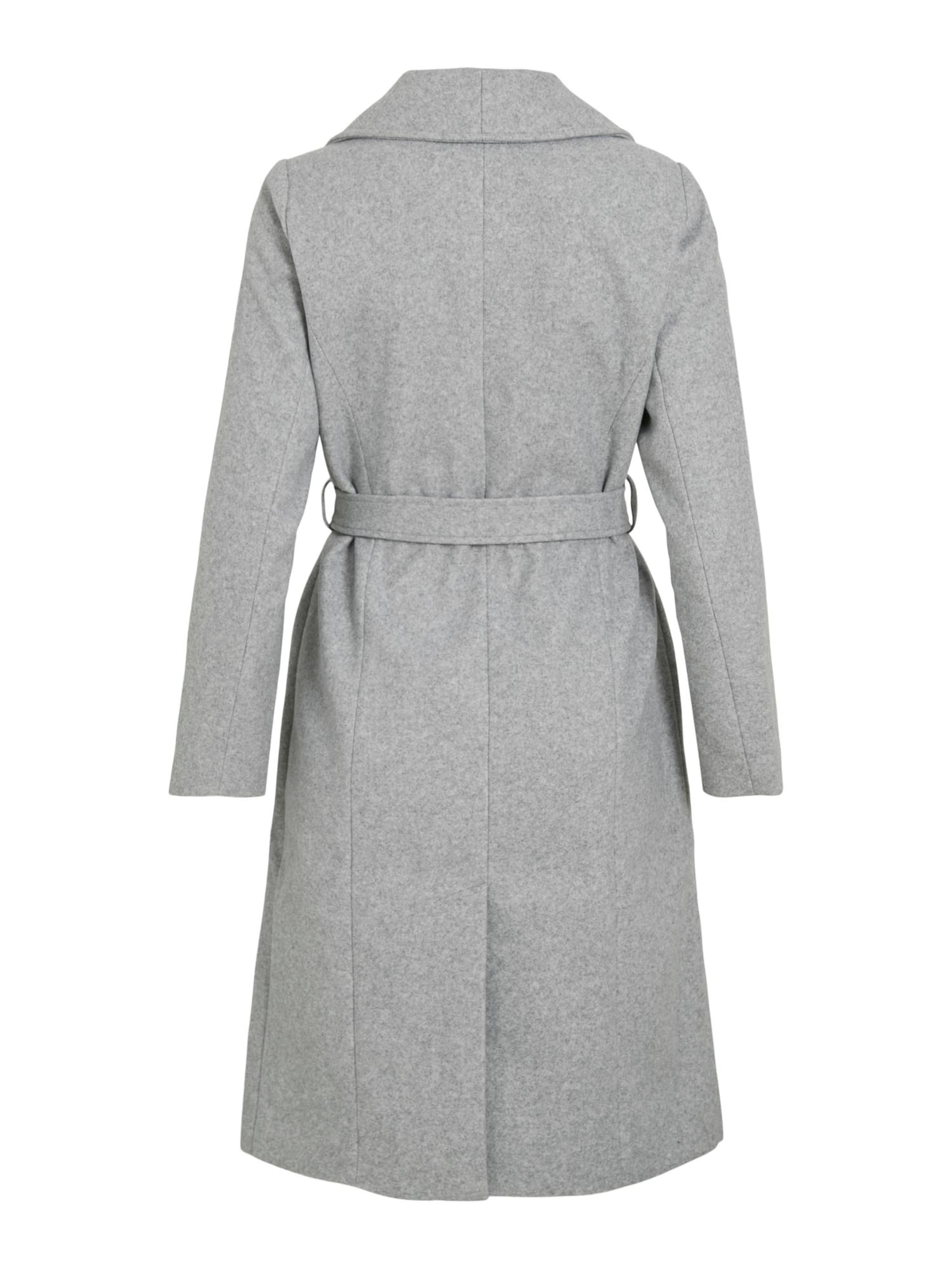 VILA Between-seasons coat 'CLAUDINE' in Grey