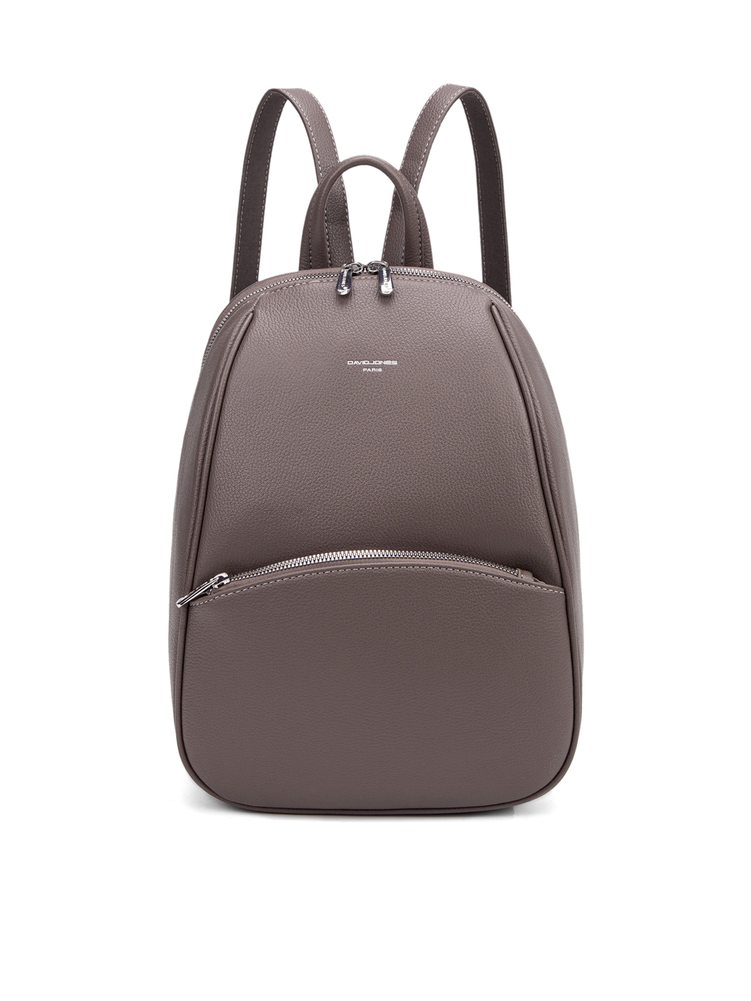 Zaino 'Zaino donna Oriana Nova pelle vegana PU' di David Jones in marrone: frontale