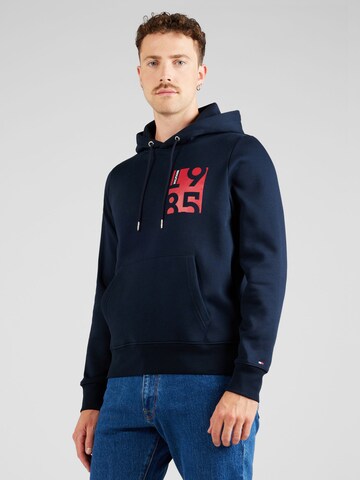 TOMMY HILFIGER Sweatshirt in Blauw: voorkant