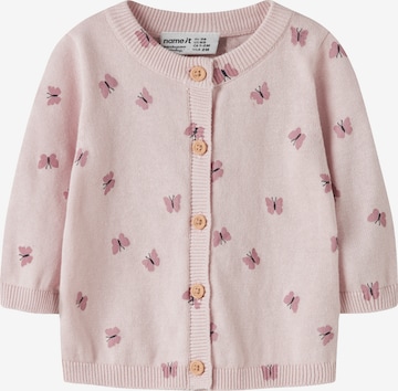 NAME IT - Cárdigan 'NBFKIKKI' en rosa: frente