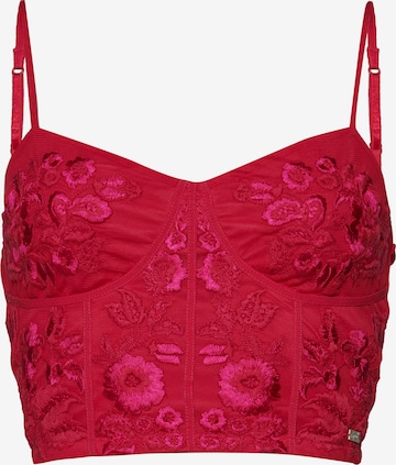 Superdry Top in Rood: voorkant