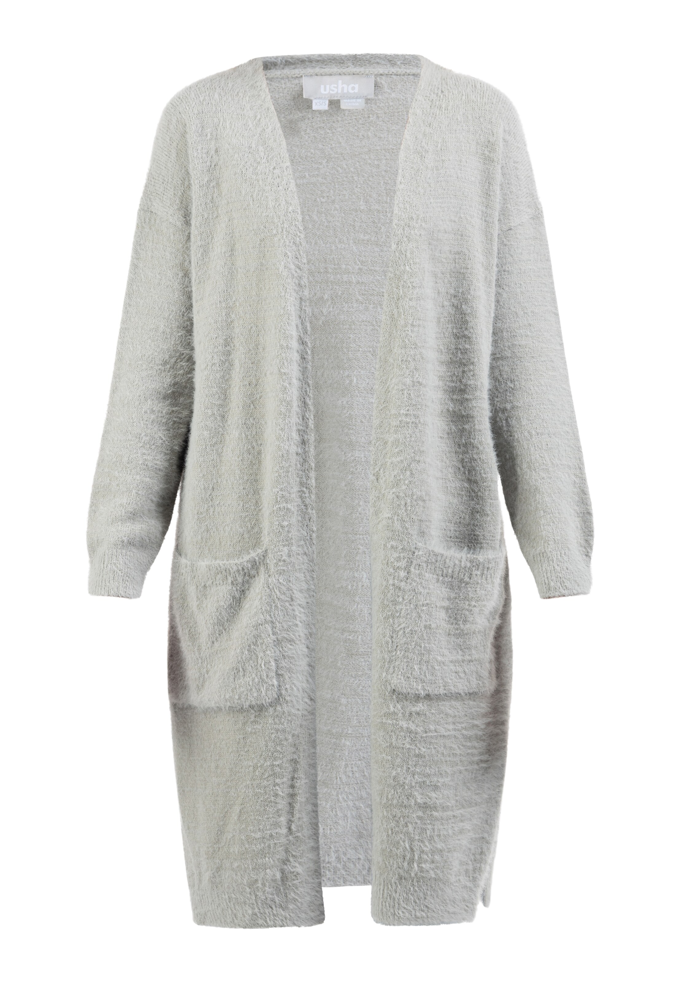 Usha Kardigán - Sivá: predná strana