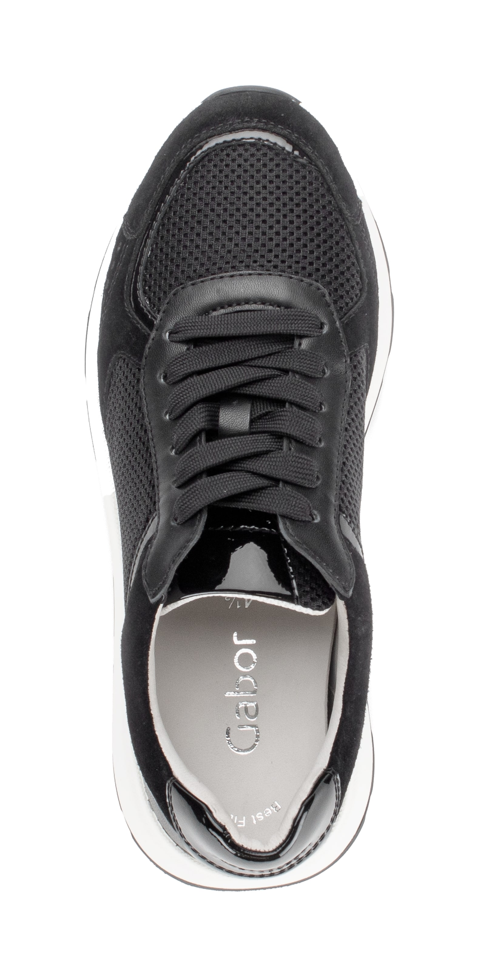 GABOR Sneaker in Schwarz
