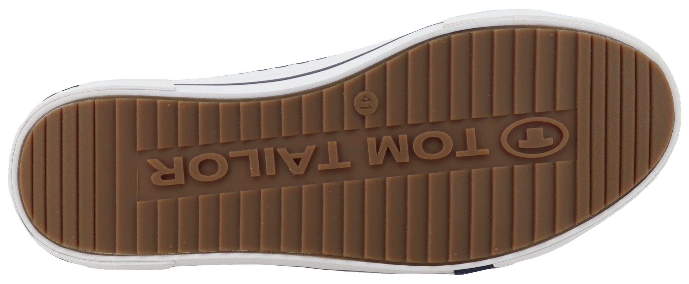 TOM TAILOR Sneakers in Brown