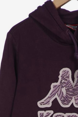KAPPA Sweatshirt & Zip-Up Hoodie in S in Purple