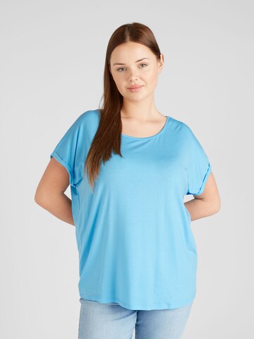 Vero Moda Curve - Camiseta 'AYA' en azul: frente