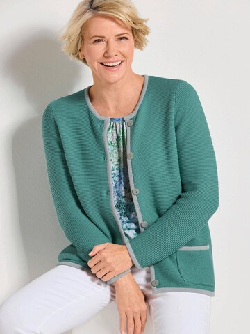 Goldner Gebreid vest in Groen