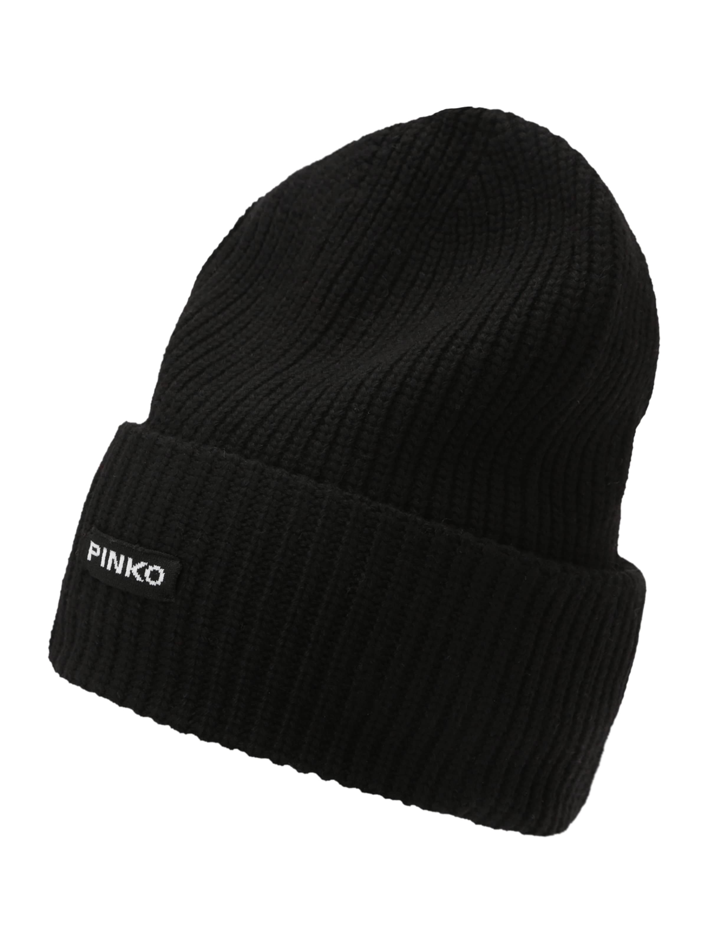 PINKO Beanie 'BOSNIA' in Black: front