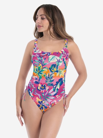 ROSA FAIA Swimsuit 'Sunset Bay' in Pink: front