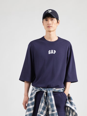 GAP Shirt in Blauw: terug