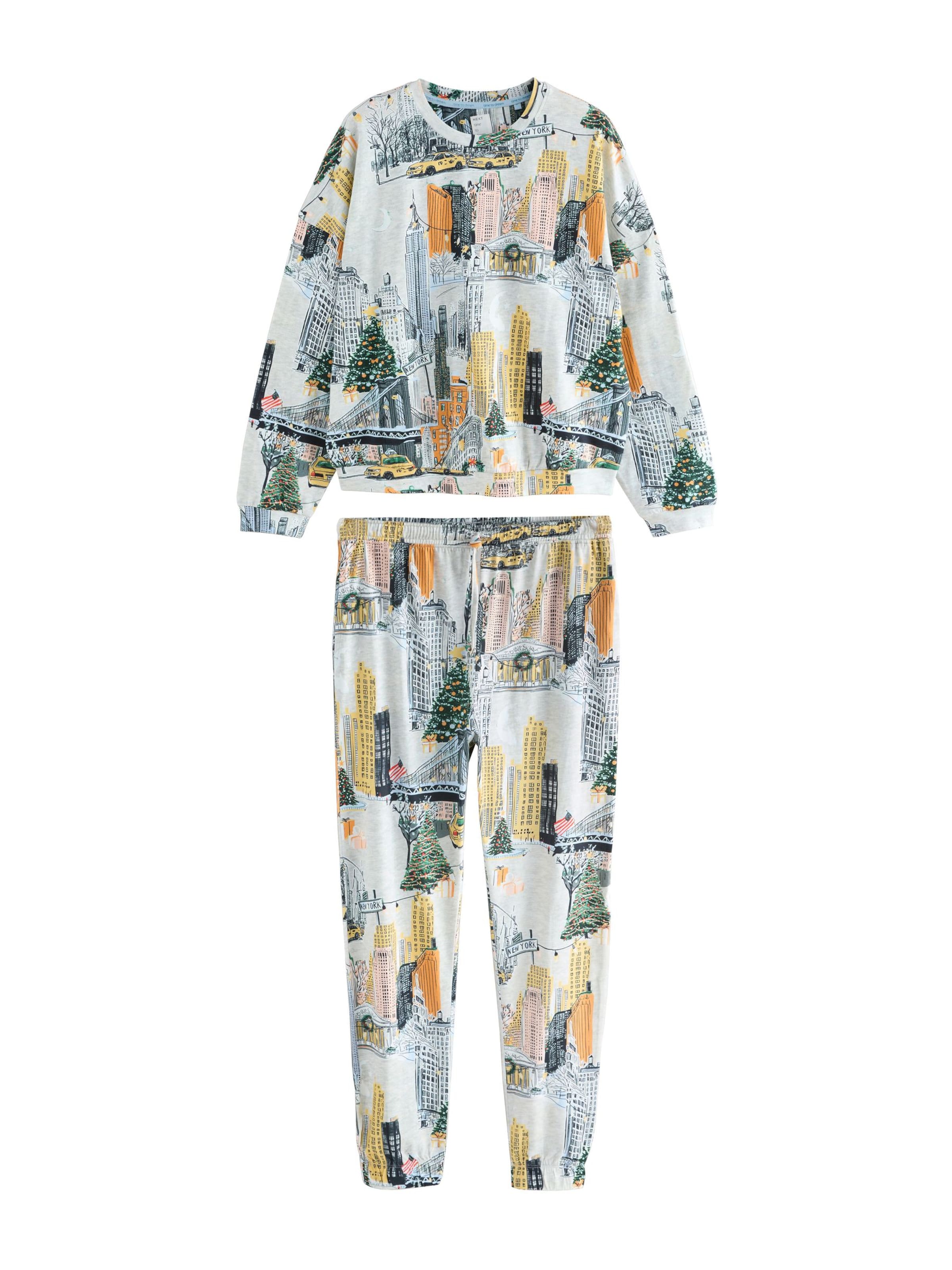 Next Pyjamas i grå: forside