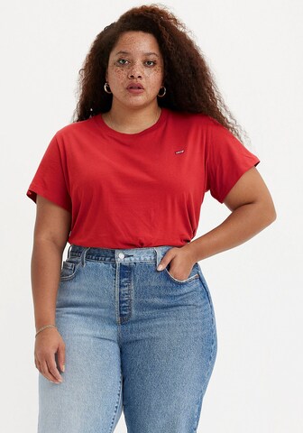 Tricou de la Levi's® Plus pe roșu: față