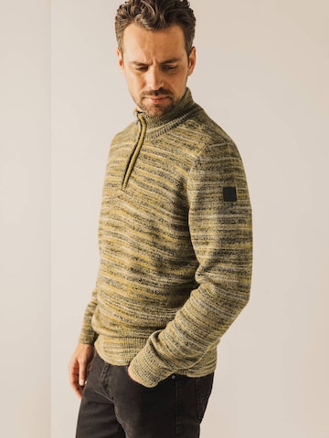 Pull-over State of Art en jaune