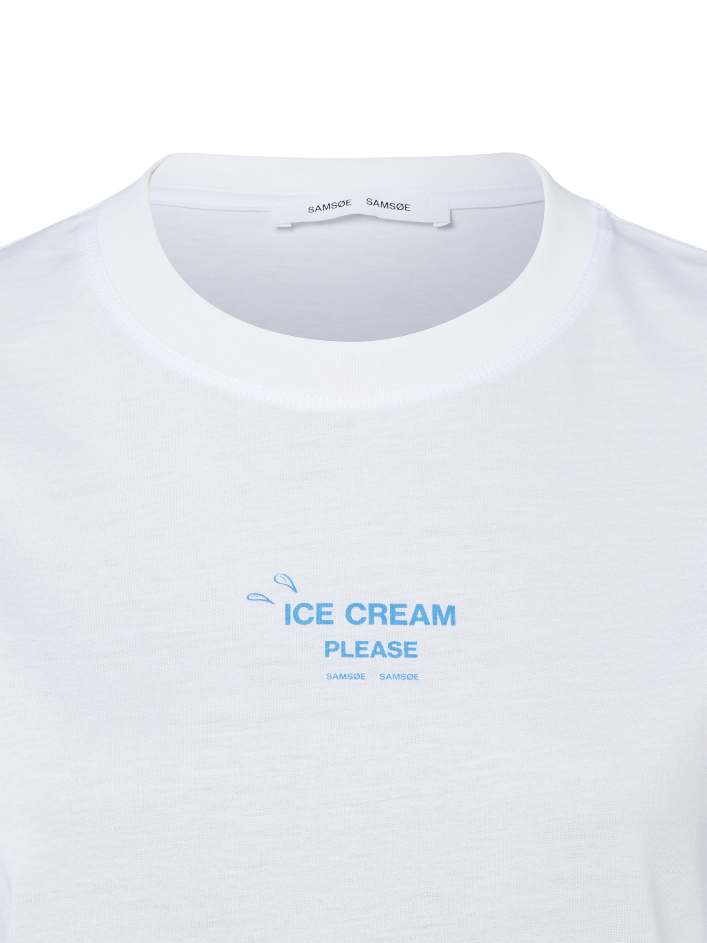 T-shirt 'Sacamino' Samsøe Samsøe en blanc