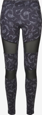 Urban Classics Leggings in Zwart: voorkant