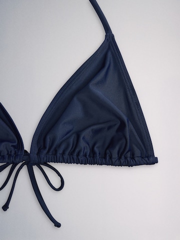 The Set Trikotni nedrčki Bikini | modra barva