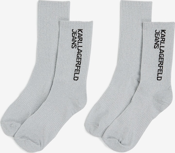 pilka KARL LAGERFELD JEANS Kojinės: priekis