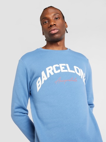 AÉROPOSTALE Sweatshirt 'BARCELONA' in Blue