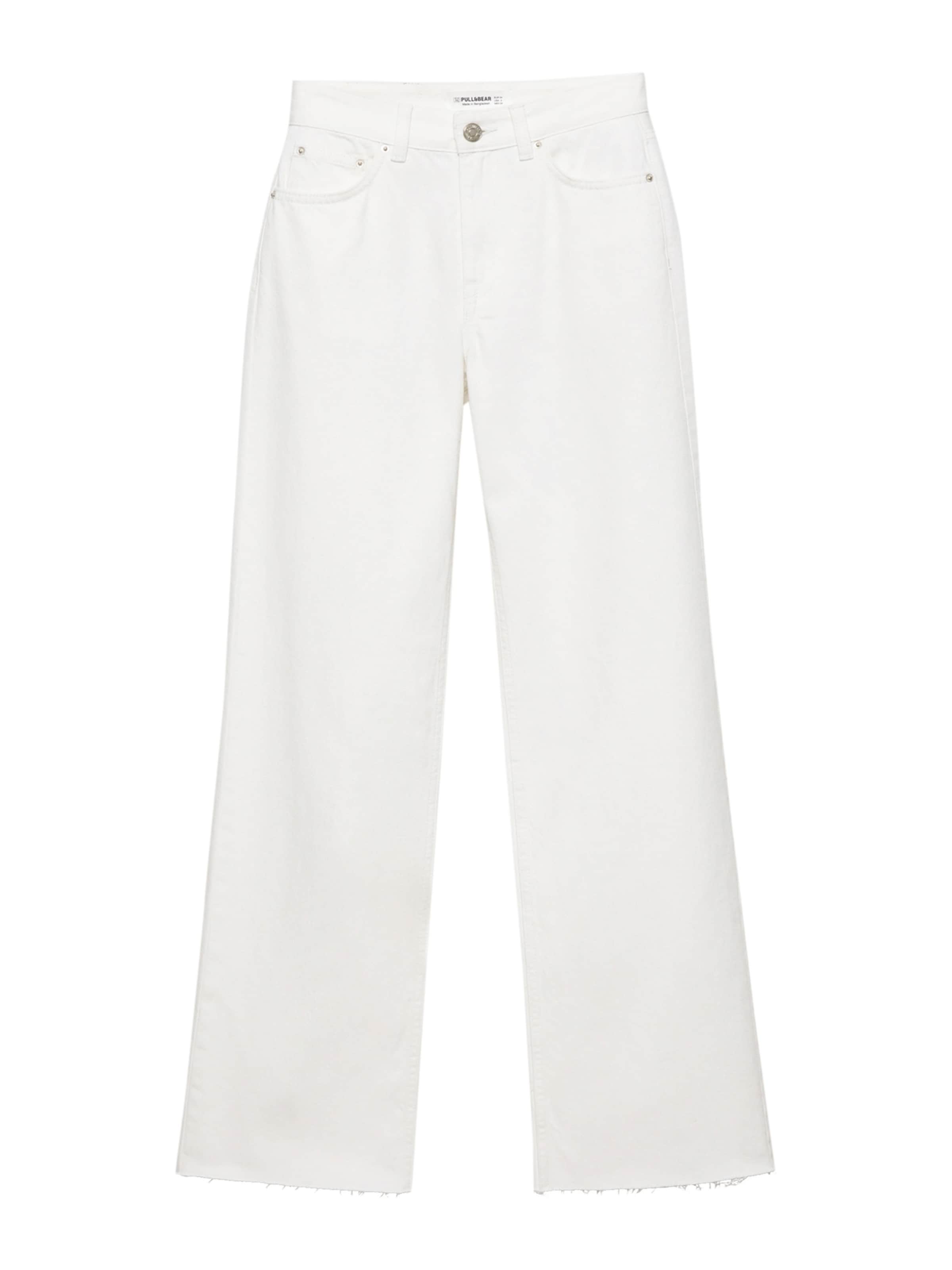 Pull&Bear Jeans i white denim, Produktvisning
