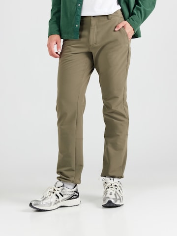 COLUMBIA Regular Outdoor trousers 'Black Mesa' in Green: front