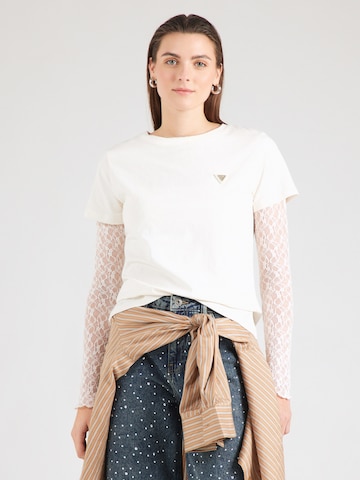 GUESS T-Shirt 'COLETTE' in Weiß: Vorderseite
