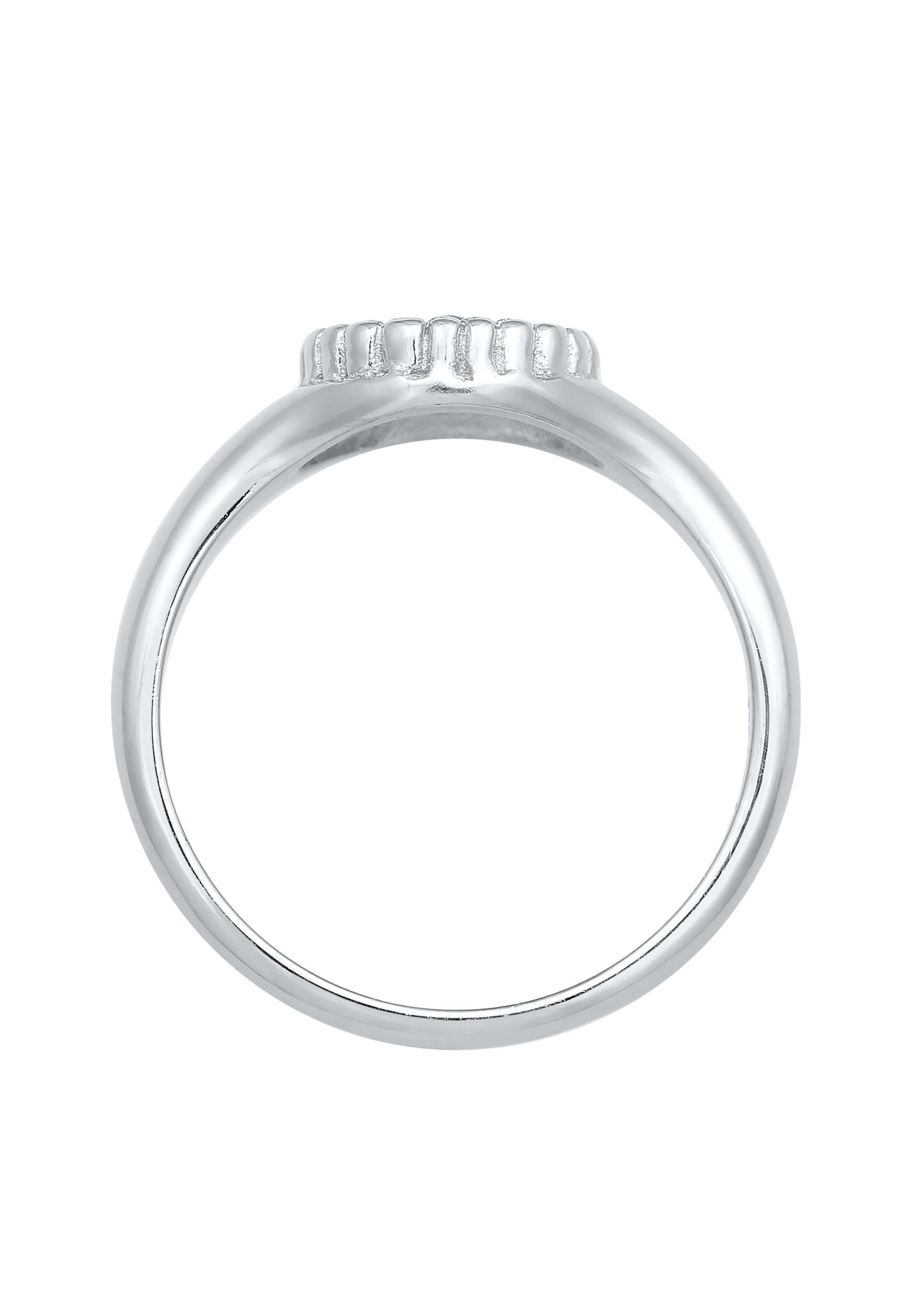 ELLI Ring 'Evil Eye' in Zilver