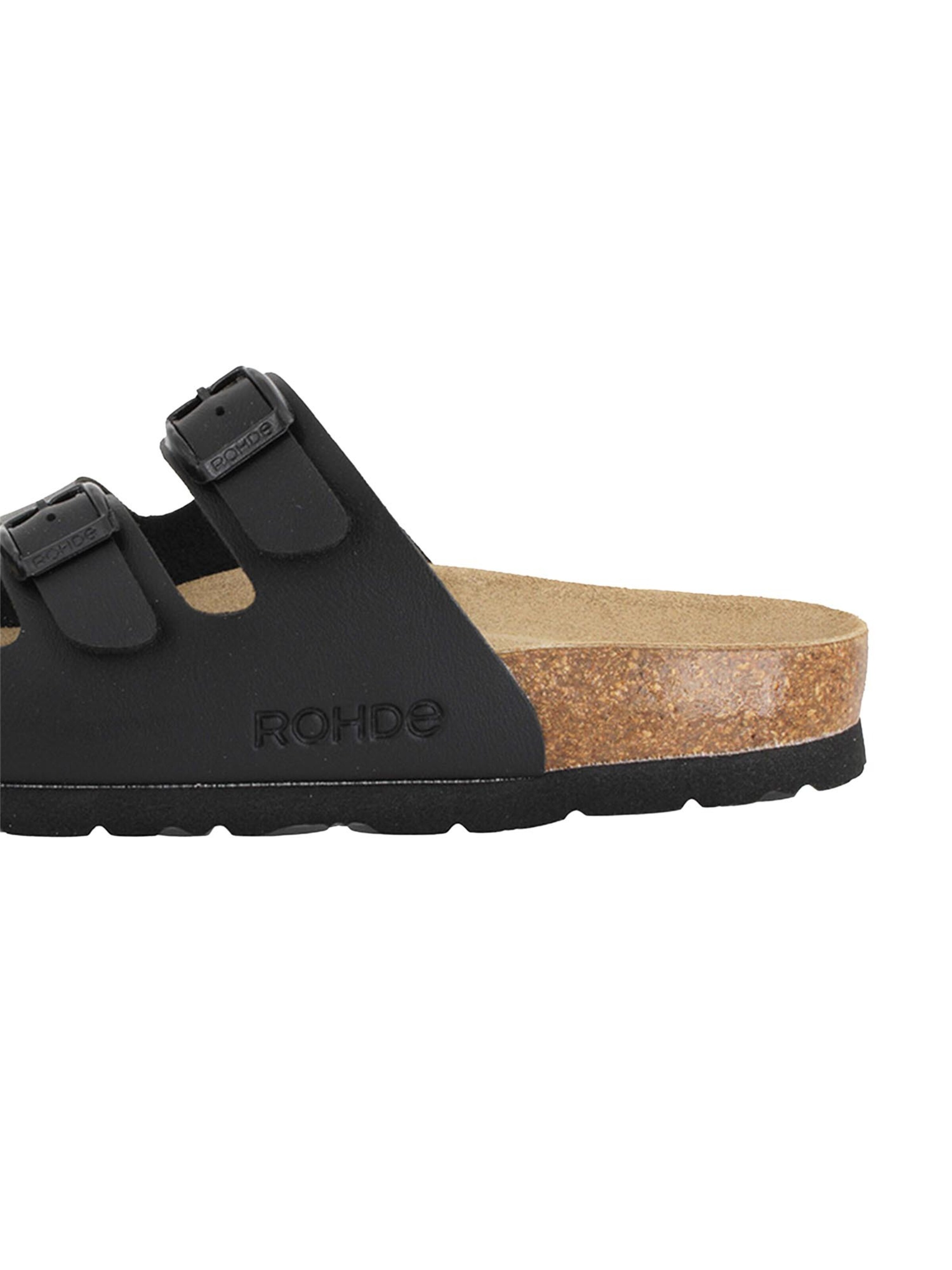 ROHDE Mules 'Alba' in Black
