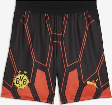 PUMA Regular Sportbroek 'Borussia Dortmund 26/27' in Zwart: voorkant