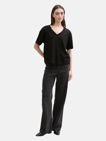 TOM TAILOR DENIM Shirt in Black