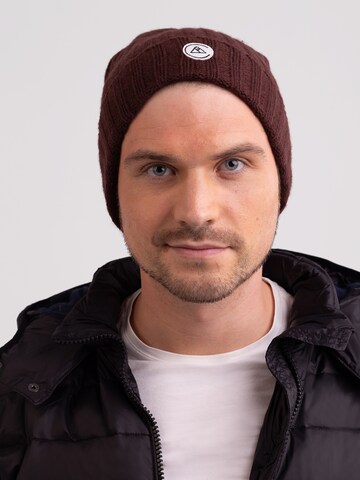 CASH-MERE.CH Beanie in Red: front