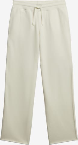 Superdry Broek 'Studios' in Wit: voorkant