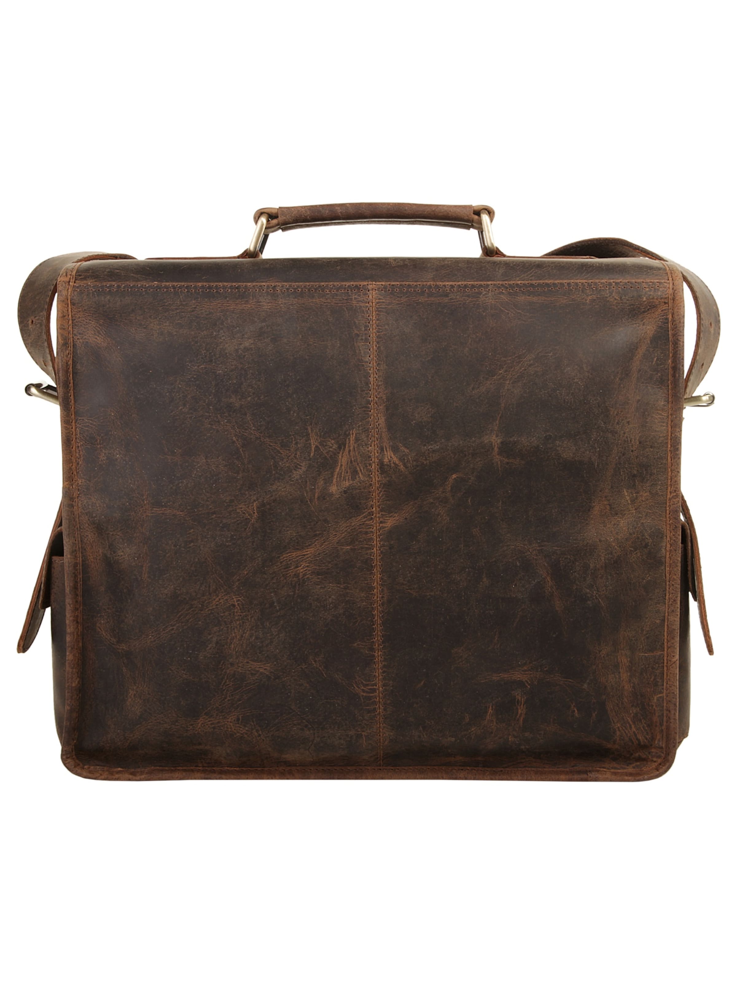 Bagan Briefcase in Brown