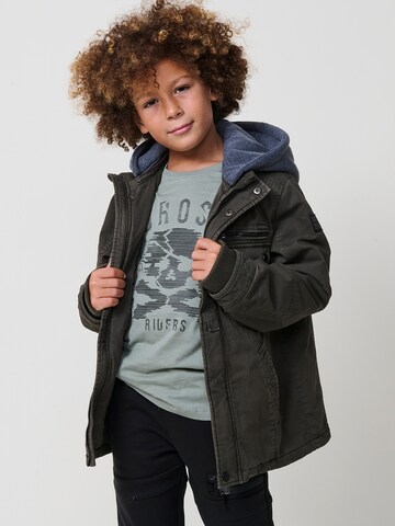 KOROSHI - Chaqueta de entretiempo en verde